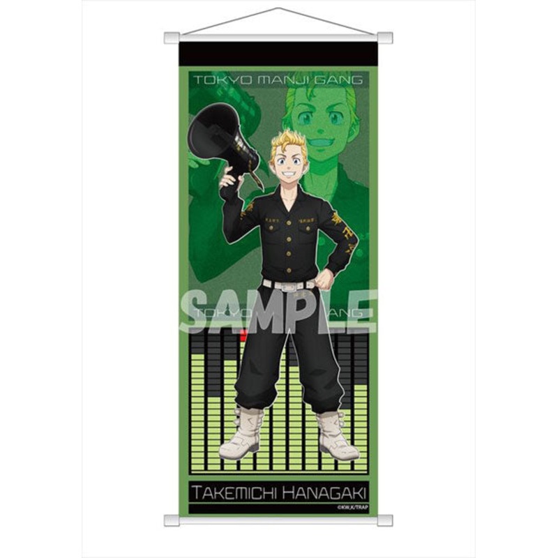 Tokyo Revengers Slim Wall Scroll Megaphone ver. Takemichi Hanagaki