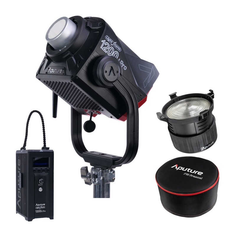 Aputure Lightstorm LS 1200d Pro LED Light with Aputure F10 Fresnel Bundle