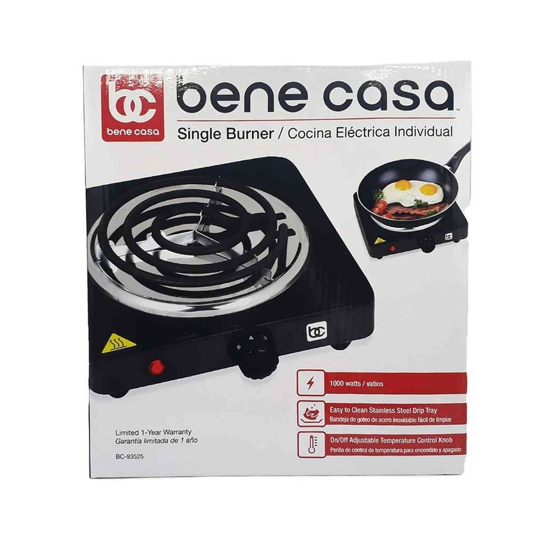 Dominion D93525 Single Coil Burner, 1000-watt, Black