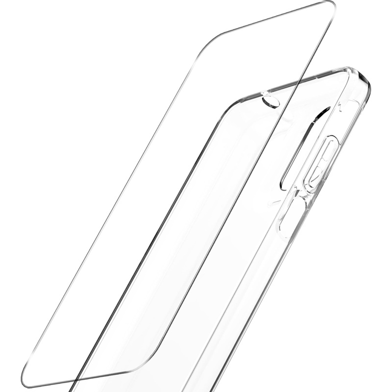 ITSKINS Case with Screen Protector for moto g05 (Clear)
