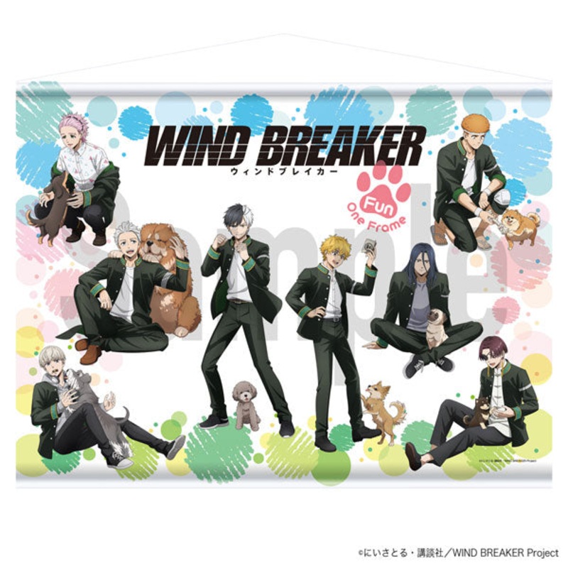 TV Anime “WIND BREAKER” Wall Scroll