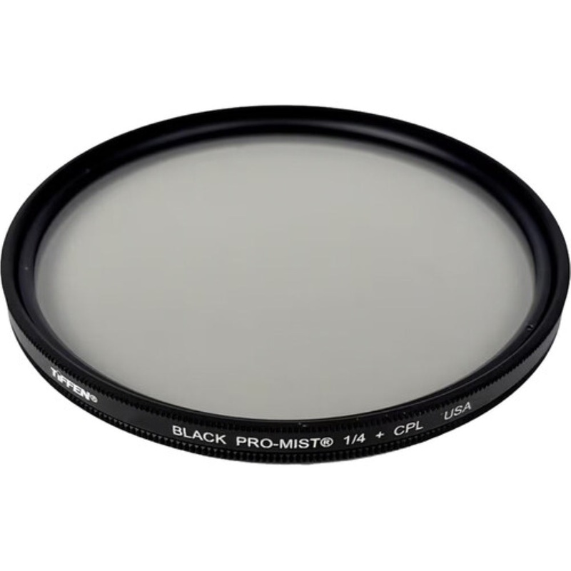 Tiffen FusionPOL Black Pro-Mist and CPL Filter | 67mm, Grade 1/4