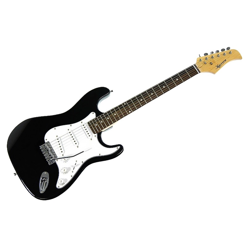 Karrera 39in Electric Guitar (Black) Klika
