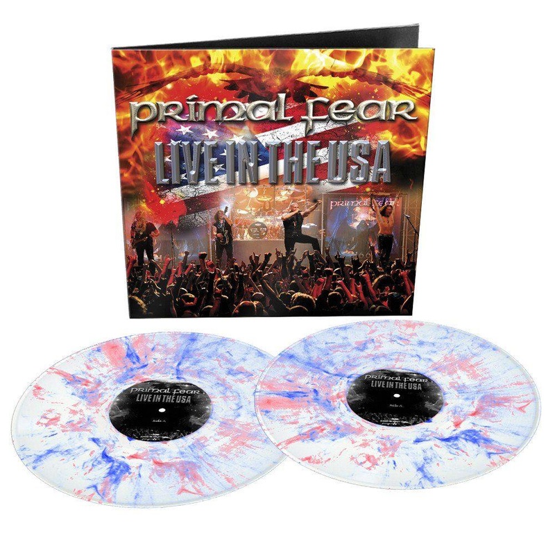 Live In The USA (White/Blue/Red Marble Vinyl)