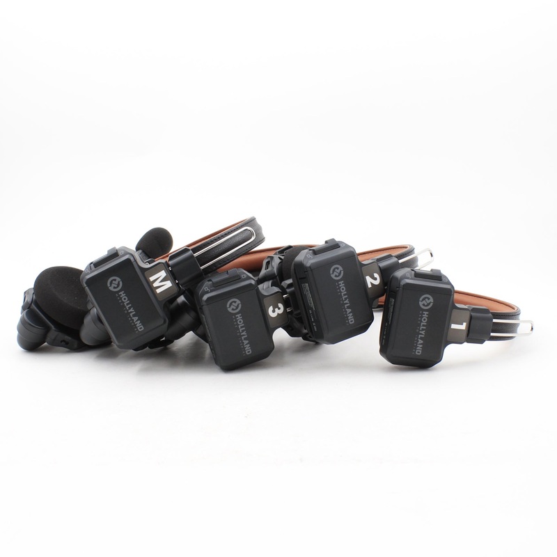 * OPEN BOX EXCELLENT * Hollyland Solidcom C1 Pro-4S Full-Duplex Wireless Intercom System with 4 Headsets (1.9 GHz)