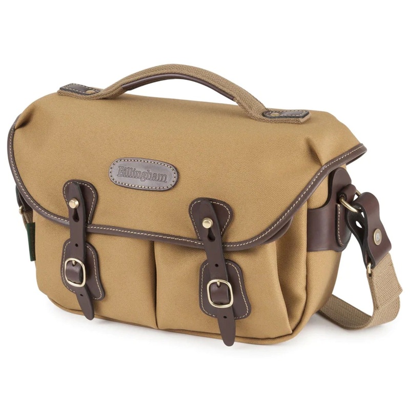 Billingham Hadley Small Pro Camera Bag Khaki FibreNyte / Chocolate Leather