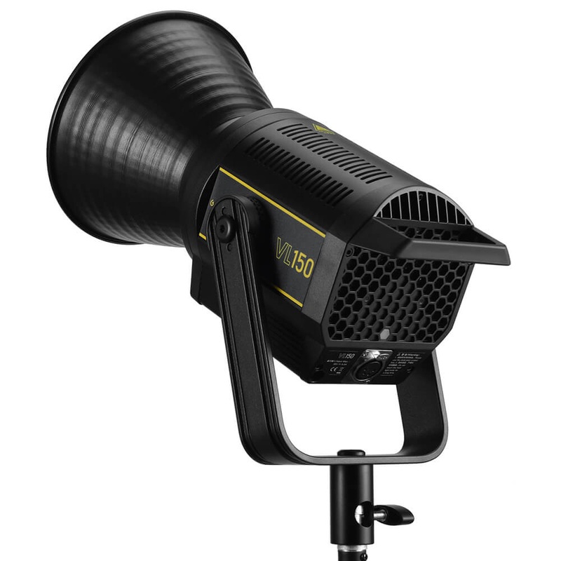 Godox VL150/VL200/VL300, LED Video Light with BD-04 Barndoor Kit Godox VL150