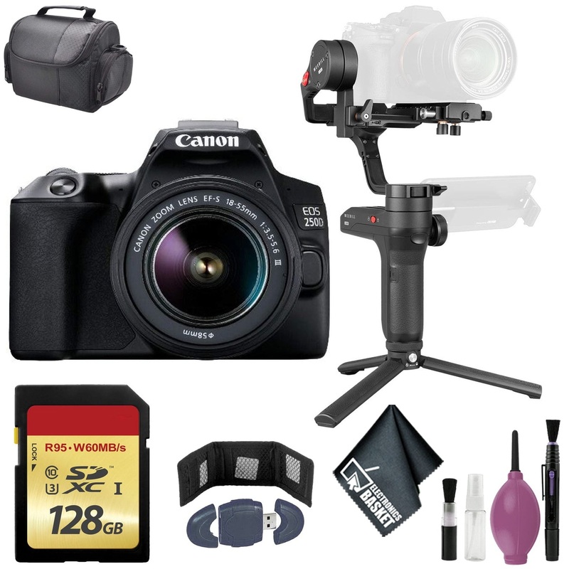 Zhiyun-Tech WEEBILL LAB Handheld Stabilizer – CANON EOS 1D X DIG SLR CAMERA BODY – 128GB – Card Wallet & Reader – Case