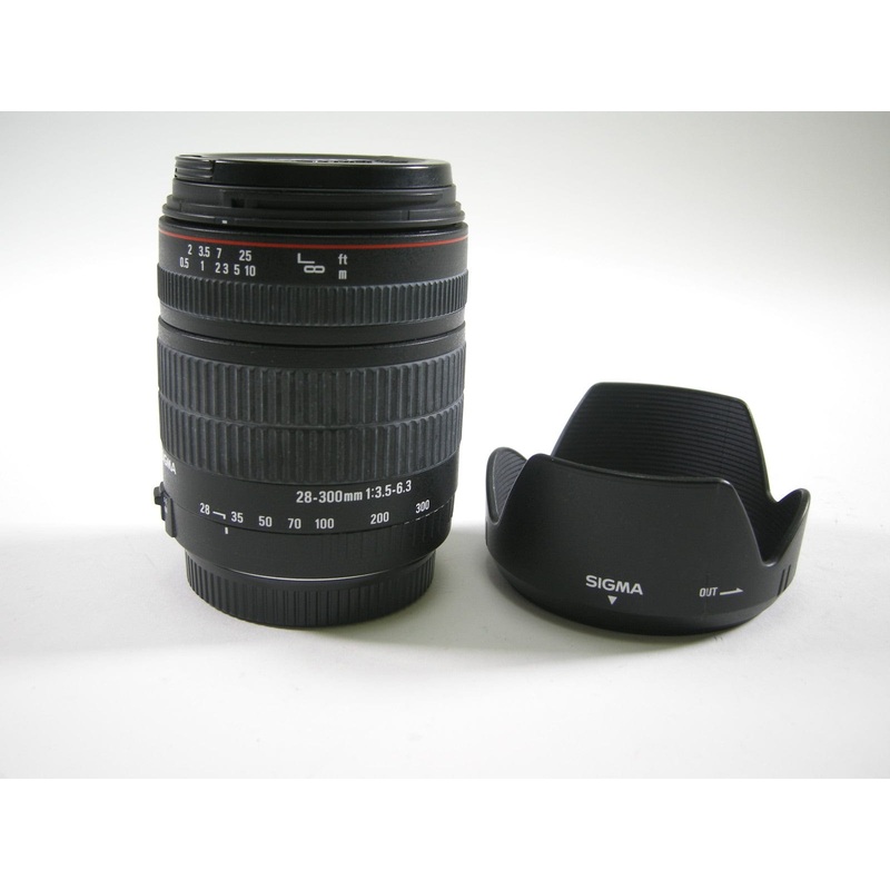 Sigma Zoom 28-300 f3.5-6.3 Macro Canon EF