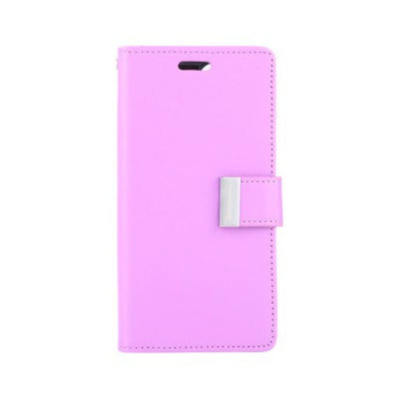 Goospery Rich Diary case for iPhone 14 Plus – Purple Phonnic