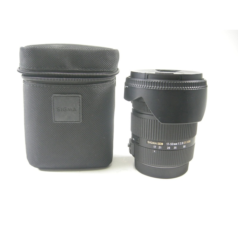 Sigma EX DC OS HSM Zoom 17-50mm f2.8 Canon Mt.