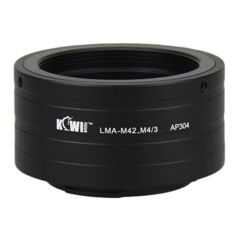 Kiwi Adapter M42 Thread Lens to Micro 4/3 Camera