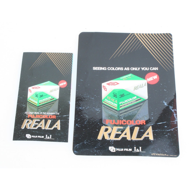 FUJI REALA FILM 2 STICKERS SET OF 3