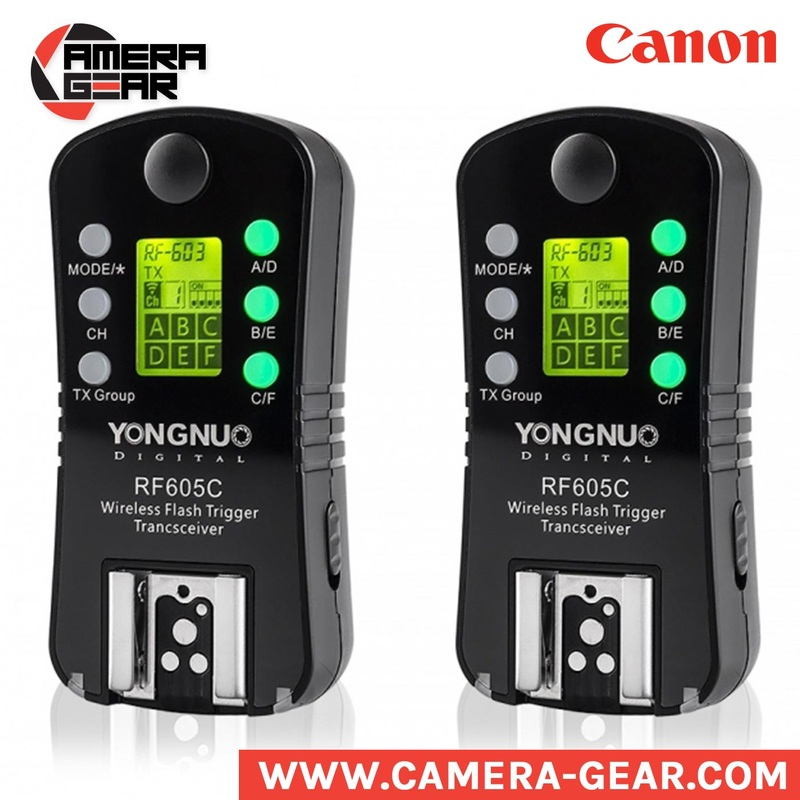 Yongnuo RF605C  Flash radio triggers for Canon  Camera Gear