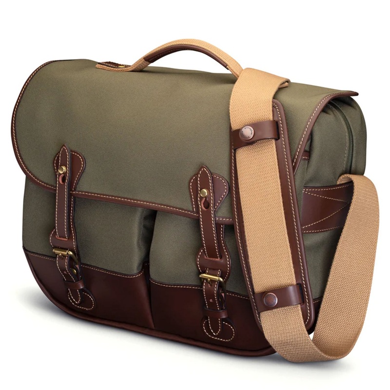 Billingham Eventer Mk II Sage Fibrenyte / Chocolate Leather