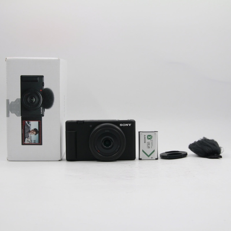 * OPEN BOX GOOD * Sony ZV-1F Vlogging Camera (Black)