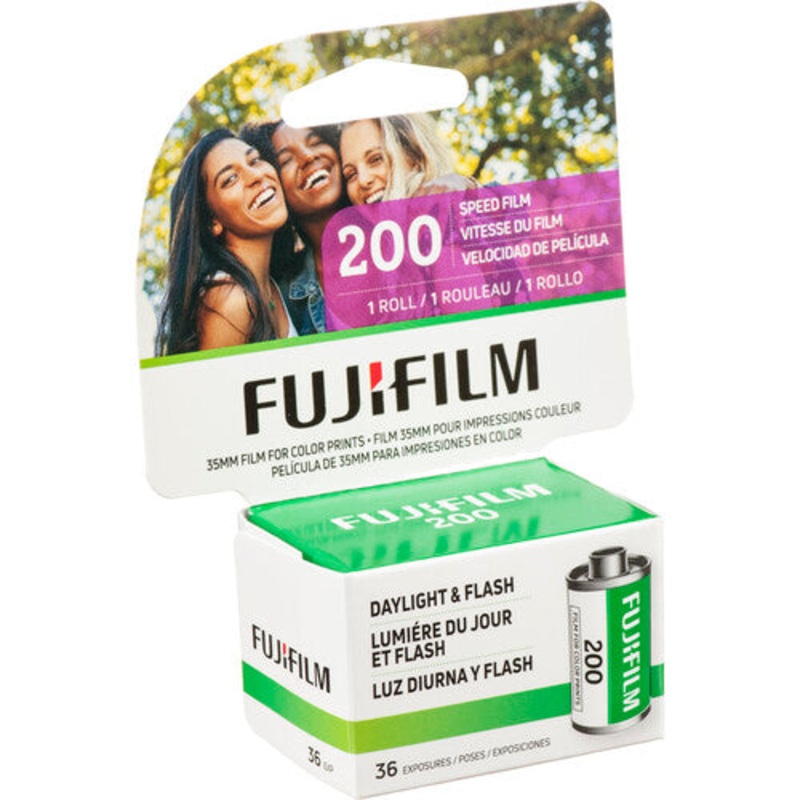 FUJIFILM  ISO 200 Color Negative Film 35mm Roll Film 36 Exposures