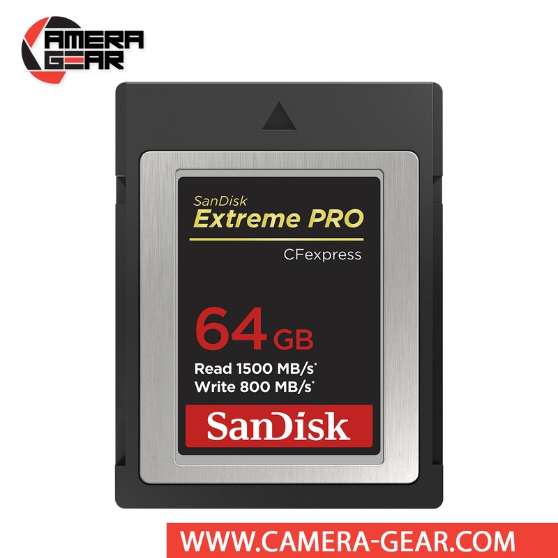 SanDisk 64GB Extreme PRO CFexpress Card Type B  Camera Gear