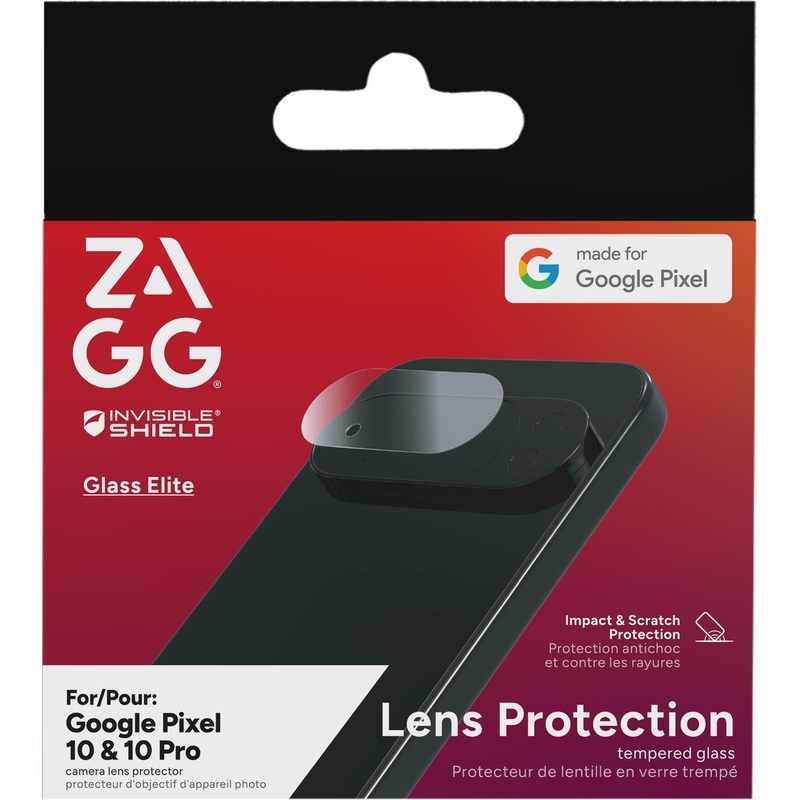 ZAGG InvisibleShield Glass Elite CameraFrame Protector for Google Pixel 10/10 Pro