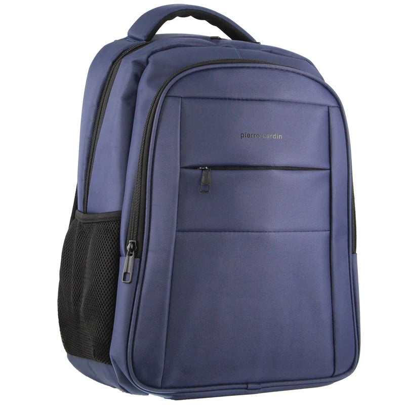 Pierre Cardin Travel Backpack with USB Port (Navy) Boutique Retailer