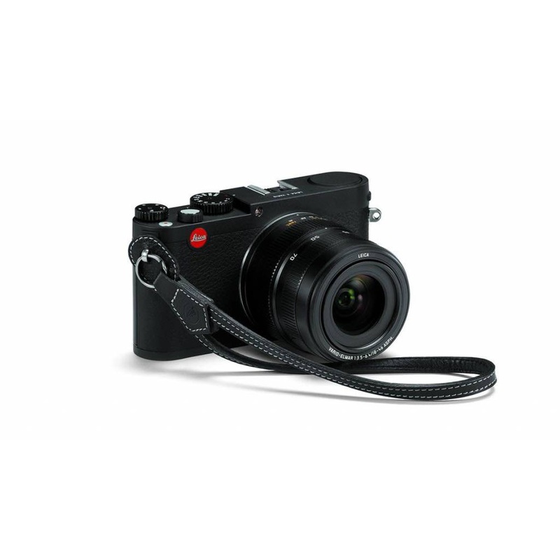 Wrist Strap with protecting flap, leather cognac