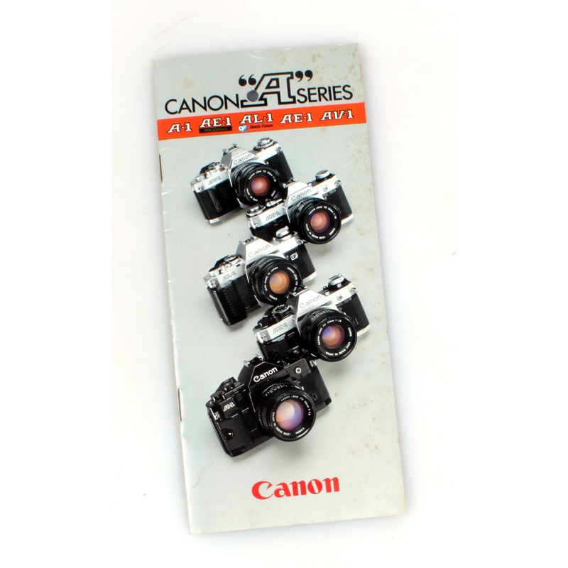 Canon A Series Pamphlet//Brochure