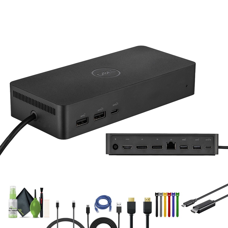 Dell SD25 Pro Smart Dock -USB-C Docking Station Bundle with Accessories