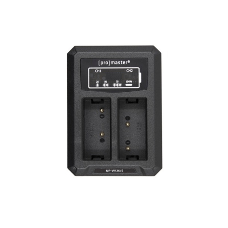Promaster Dually Charger – USB for Fuji NP-W126(S)