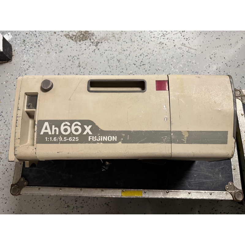 Fuji Fujinon AH66x9.5 BESM 2/3″ HDTV Telephoto Lens 66x Zoom 9.3 to 615mm