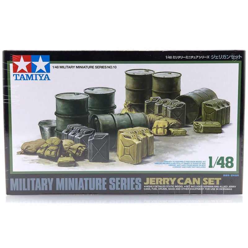 Tamiya 1/48 Jerry Can Set Scaled Plastic Model Kit Hobbies Direct