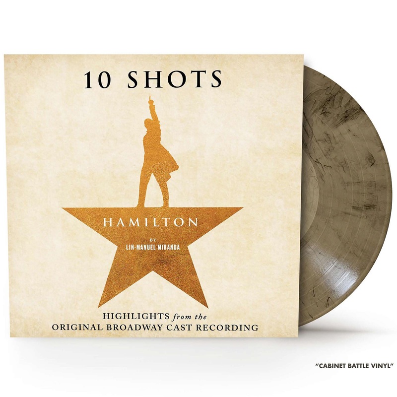 Hamilton: 10 Shots: Highlights From The Original Broadway Cast Recording (Cabinet Battle Vinyl)