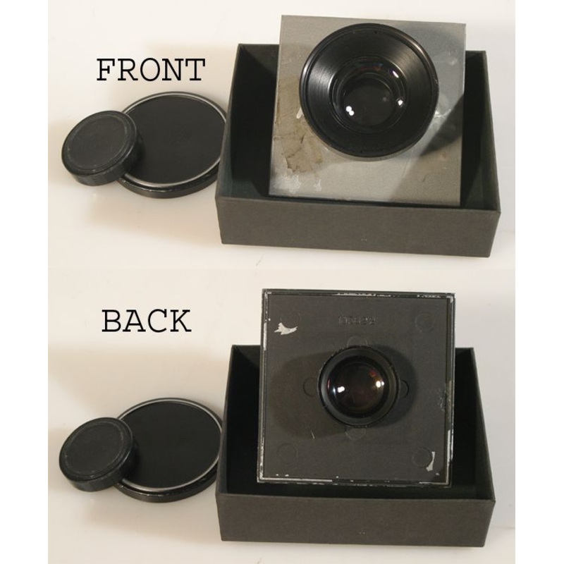150MM F 5.6 SHUTTER ON BOARD WITH FRONT AND REAR CAPS