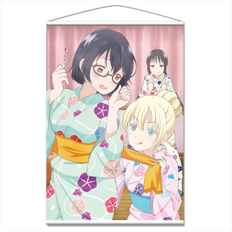 Asobi Asobase B2 Wall Scroll B [Yukata]