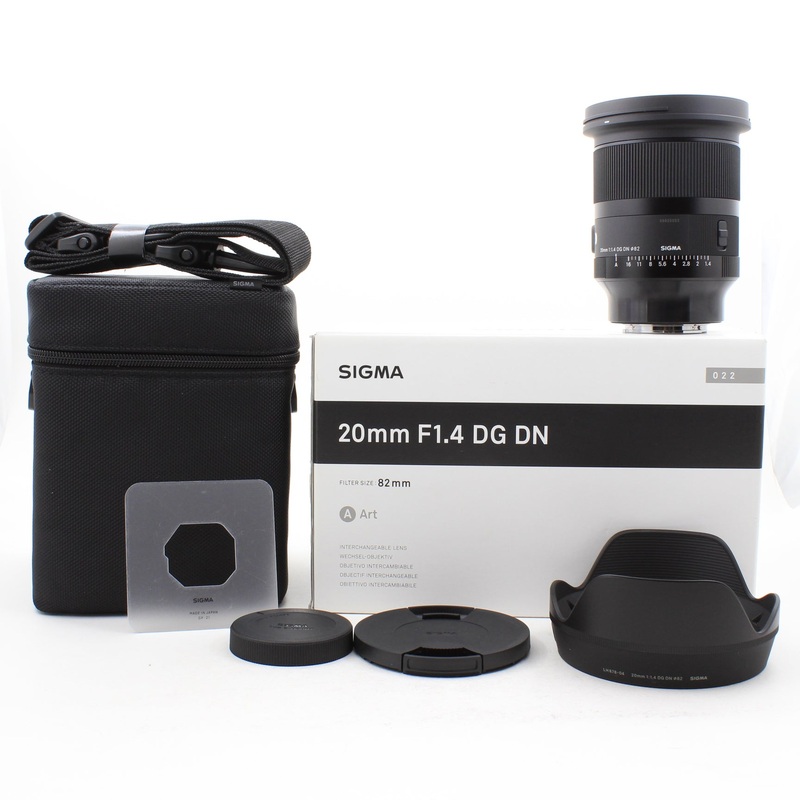 * OPEN BOX EXCELLENT * Sigma 20mm f/1.4 DG DN Art Lens for Sony E