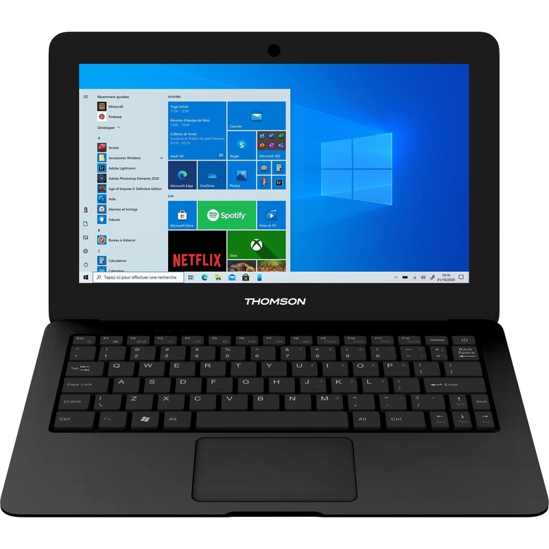 Thomson Laptop NEO 10, 10.1 Inch, Intel Atom, 4Gb RAM, 64Gb eMMC Storage, Windows 10