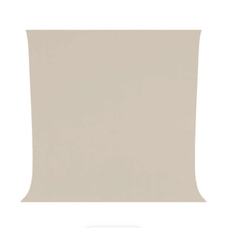 Westcott Wrinkle-Resistant Backdrop – Buttermilk White (9′ x 10′)