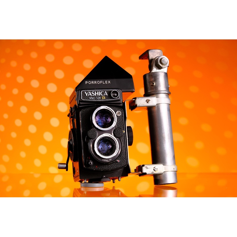 Yashica 124G 6×6 120 TLR Film Camera Custom Modified Working