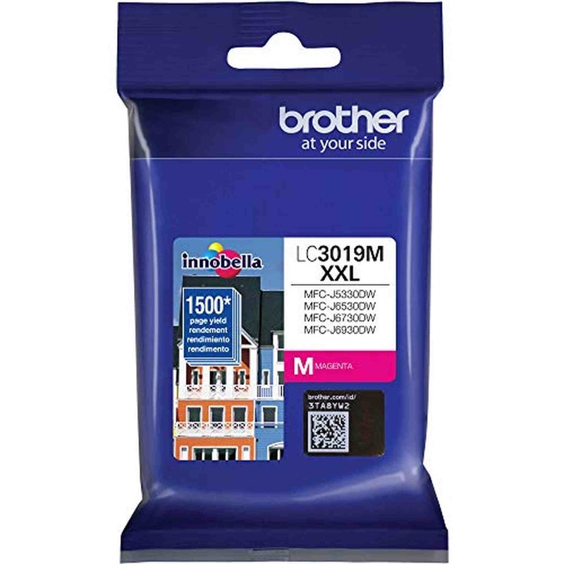 Brother LC3019M Super High Yield XXL Magenta Ink Cartridge –