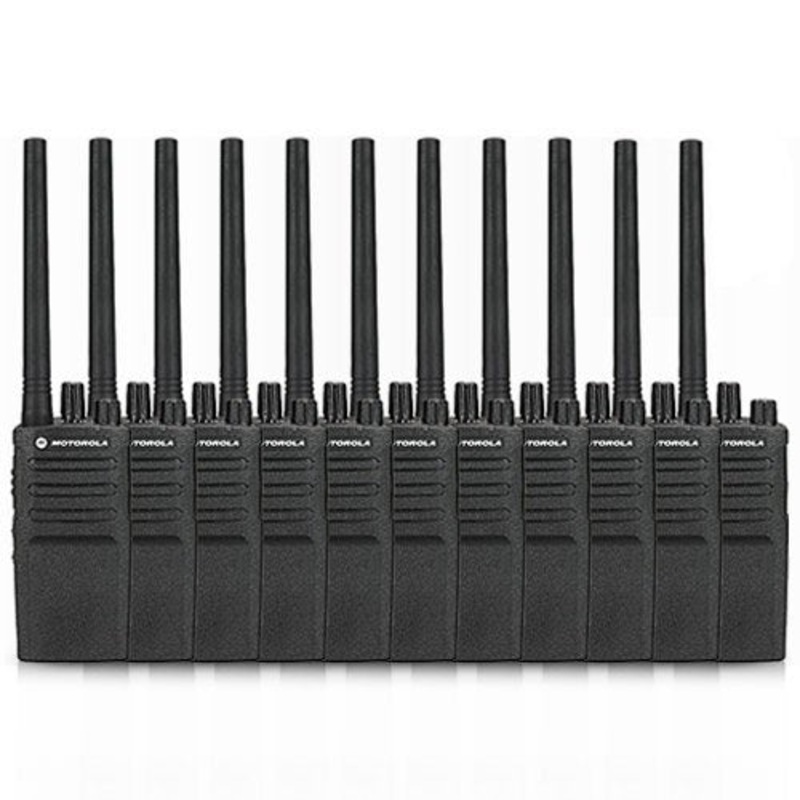 10 Pack of Motorola RMV2080 Two way Radio Walkie Talkies