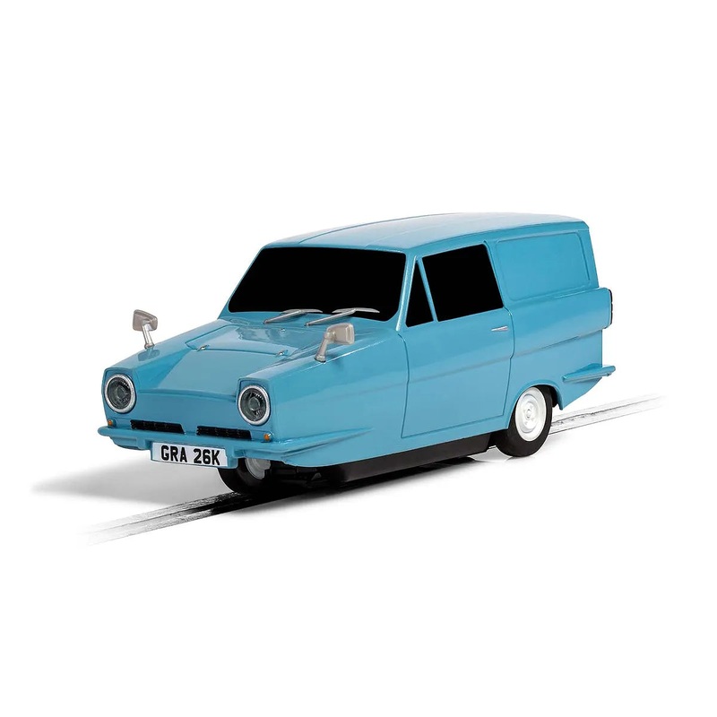 Scalextric 1/32 Reliant Regal Supervan – Mr Bean Slot Car Hobbies Direct