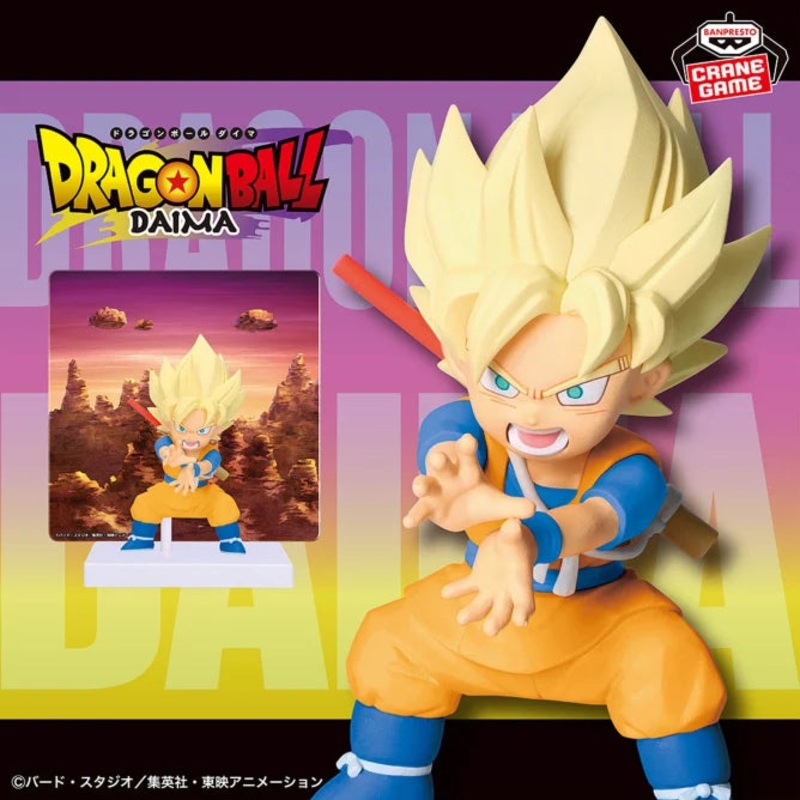 Dragon Ball DAIMA – Super Saiyan Son Goku (Mini) Figure with Panel