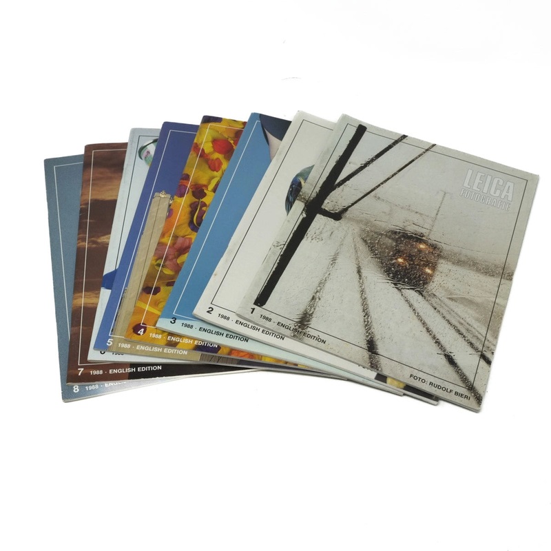 Vintage Leica LFI Magazines from 1988, Full year of Issues (SH42336)