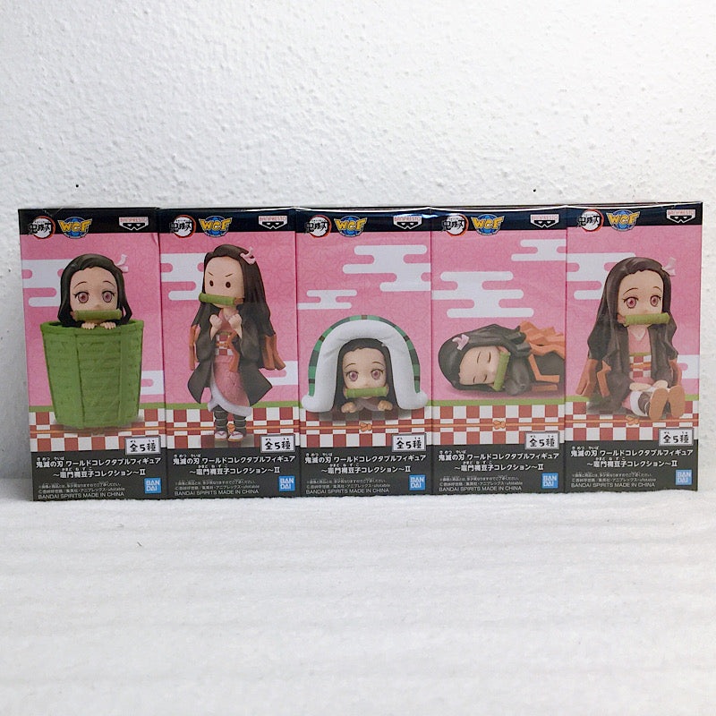 Demon Slayer Kimetsu no Yaiba World Collectable Figure -Nezuko Kamdo Collection- 5 types set