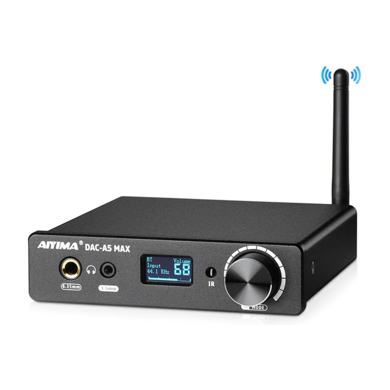 AIYIMA DAC A5 Max Bluetooth DAC Headphone Amplifier Elite Electronics