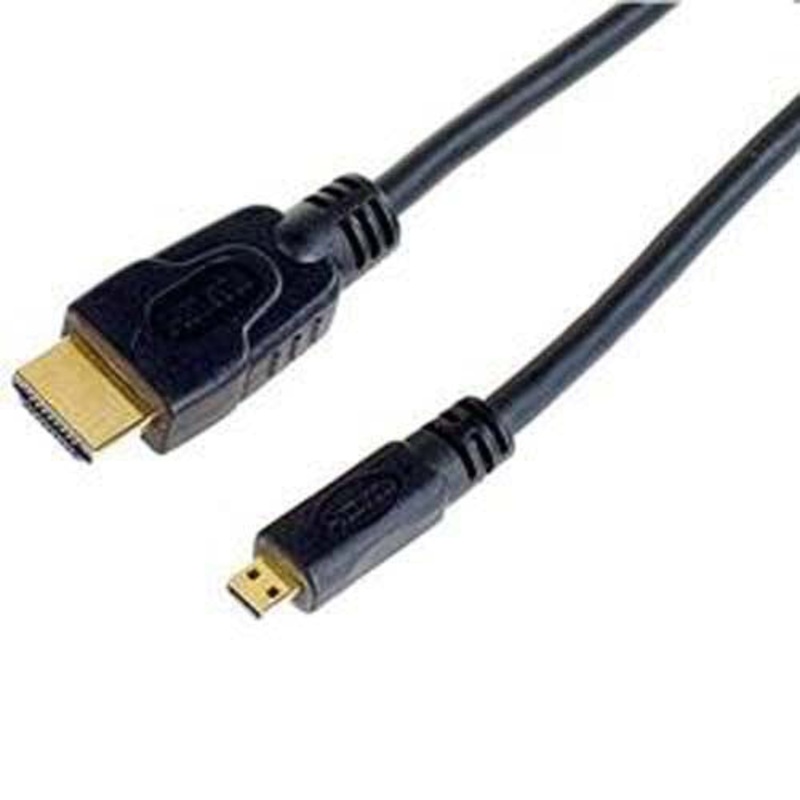 PRO HDMI CABLE 15′ – A-MALE TO MICRO D MALE (3652)