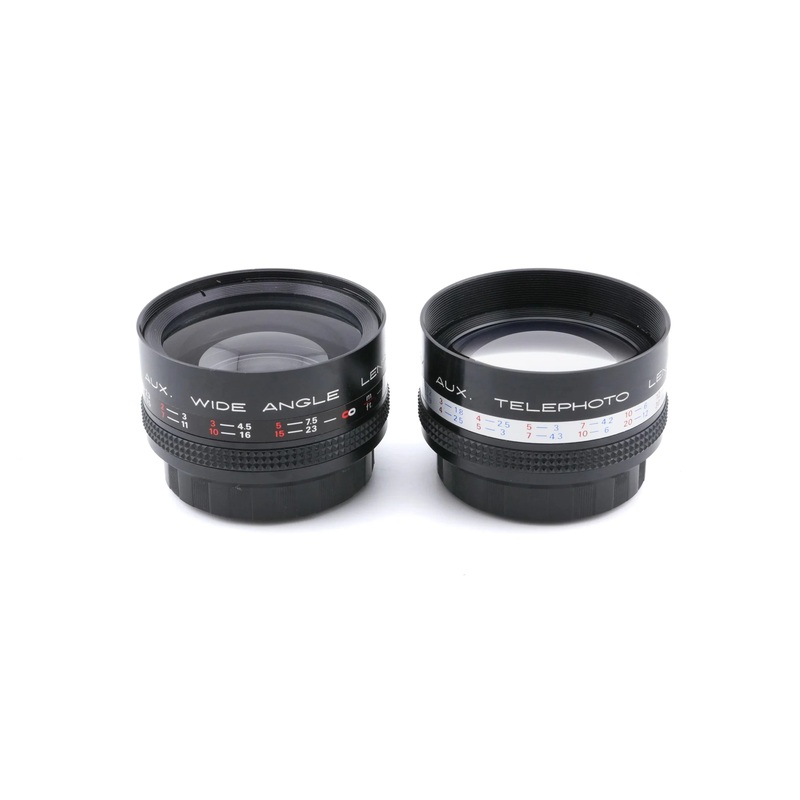 Hitem Series VII Auxiliary Telephoto Lens + Series VII Auxiliary Wide Angle Lens
