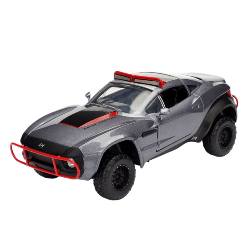 Jada 1:24 Scale Fast & Furious 8 Letty’s Rally Fighter Grey Diecast Vehicle Above Toys