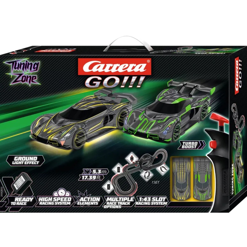 Carrera 1/43 Tuning Zone – 5.3 meters GO Slot Car Set Hobbyco