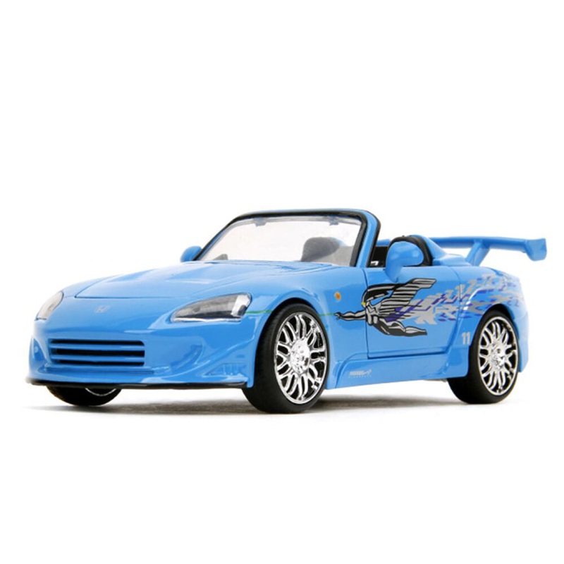Jada 1:24 Scale Fast & Furious 2001 Honda S2000 Blue Diecast Vehicle Above Toys