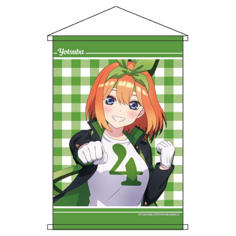 Movie The Quintessential Quintuplets B2 Wall Scroll Yotsuba Nakano Cheer Squad ver
